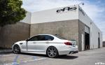 BMW M5 Alpine White by H&R and EAS 2017 года